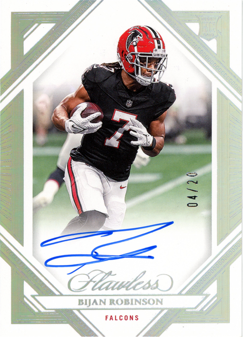 Bijan Robinson  trading card