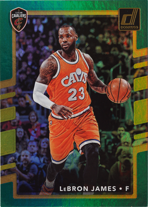 LeBron James trading card