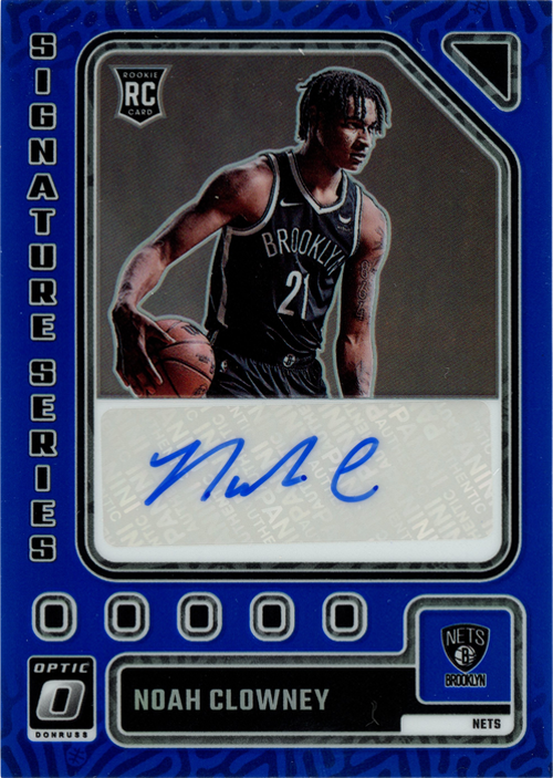 Noah Clowney trading card