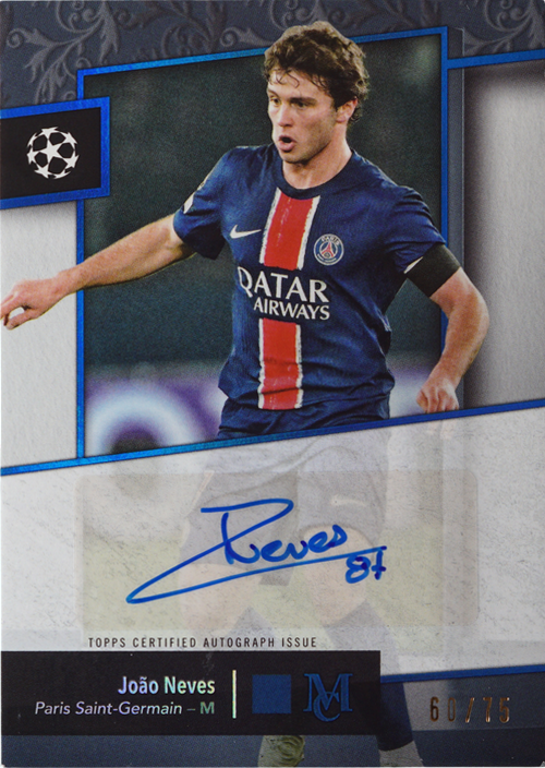 João Neves trading card