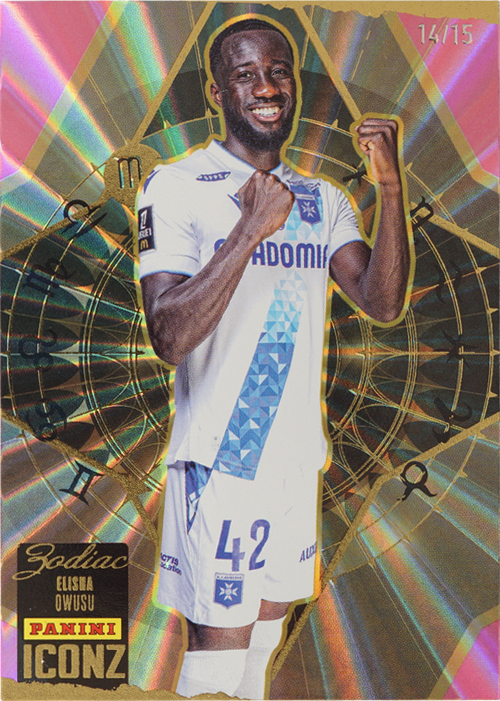 Elisha Owusu trading card