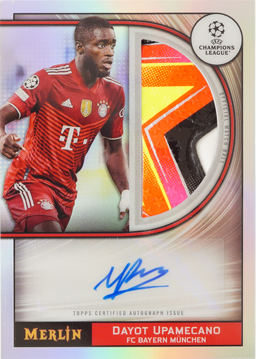 Dayot Upamecano trading card
