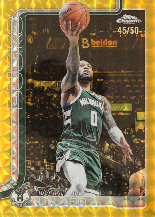 Damian Lillard trading card