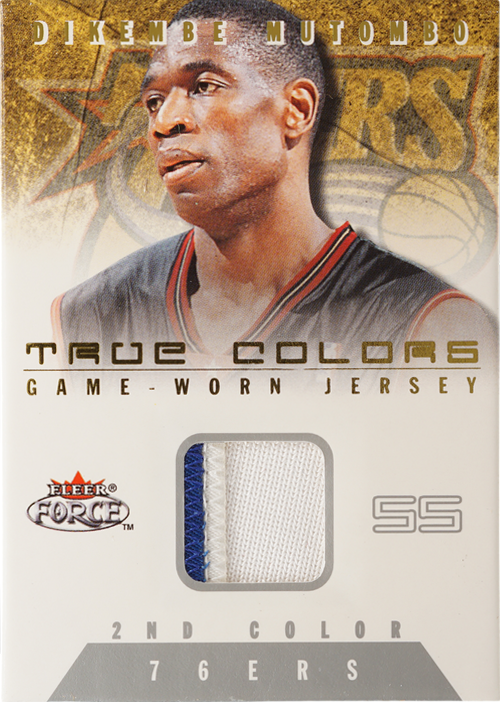 Dikembe Mutombo trading card