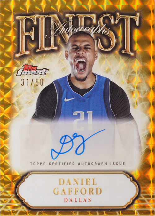 Daniel Gafford trading card