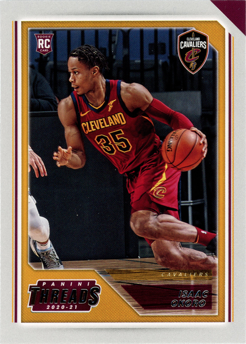 Isaac Okoro trading card