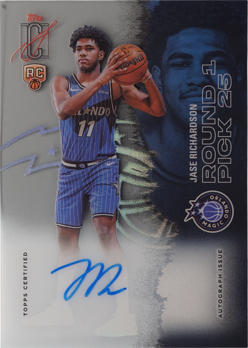 Jase Richardson trading card