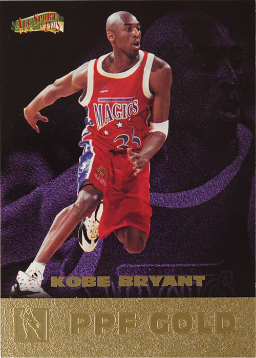 Kobe Bryant trading card