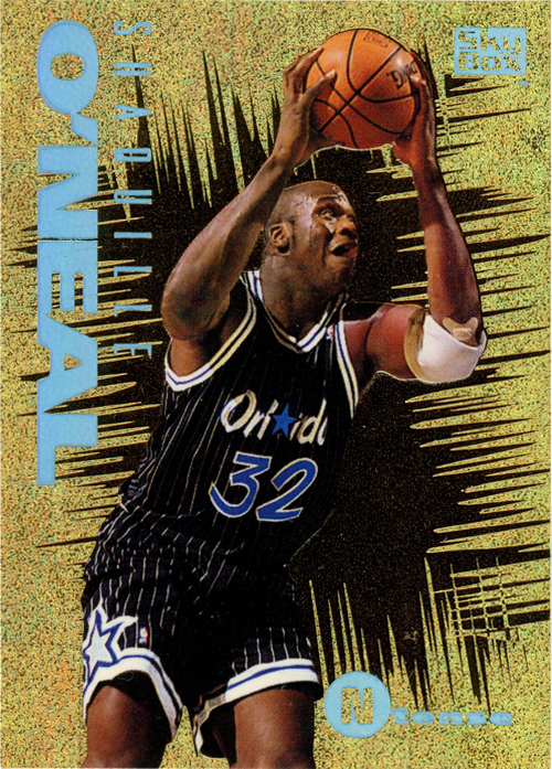 Shaquille O'Neal trading card