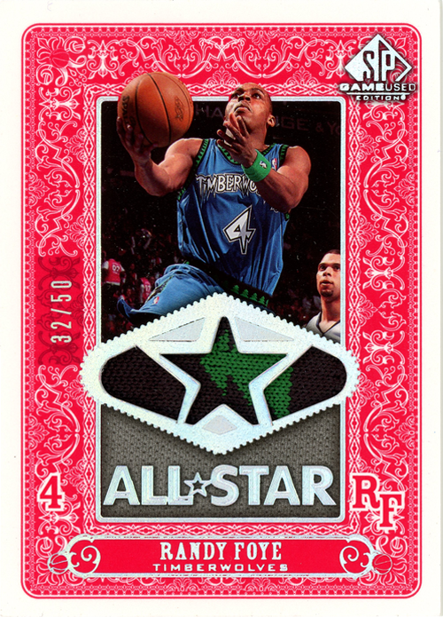 Randy Foye trading card