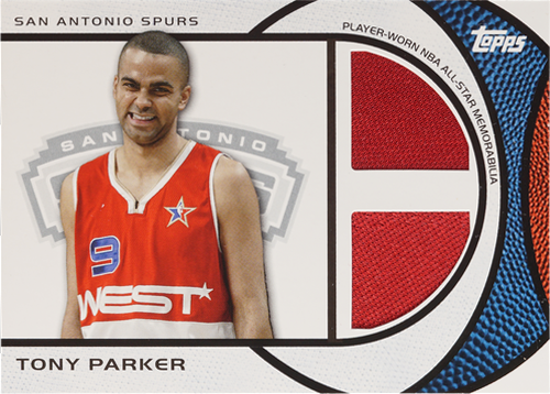 Tony Parker trading card