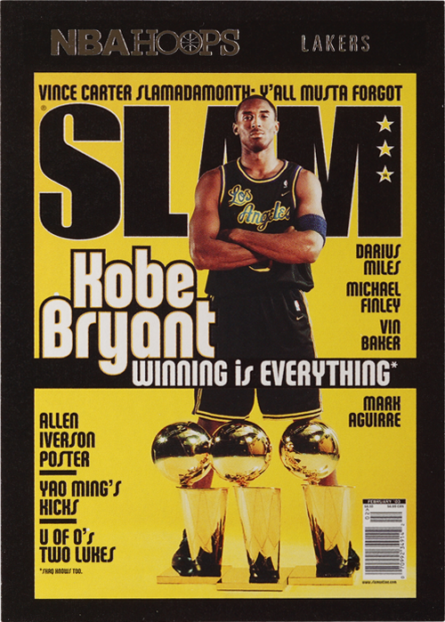 Kobe Bryant trading card