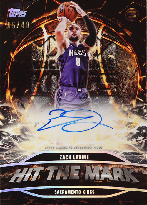 Zach LaVine trading card