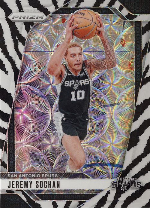 Jeremy Sochan trading card