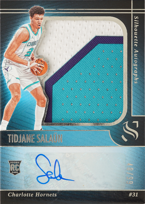 Tidjane Salaun trading card