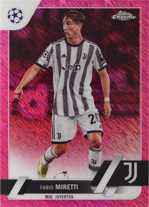 Fabio Miretti trading card