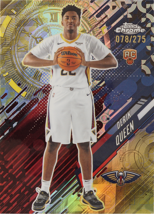 Derik Queen trading card