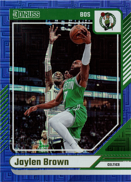Jaylen Brown trading card