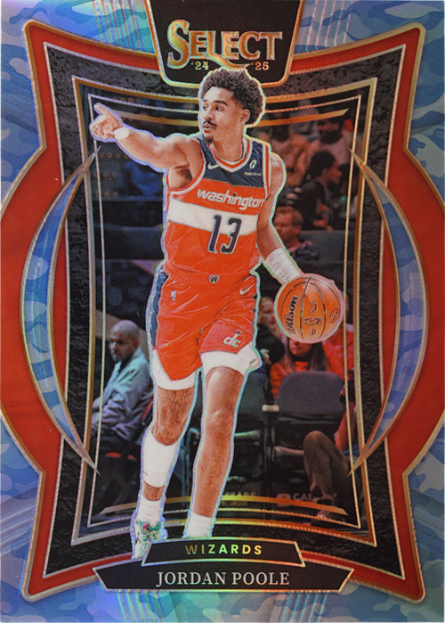 Jordan Poole trading card