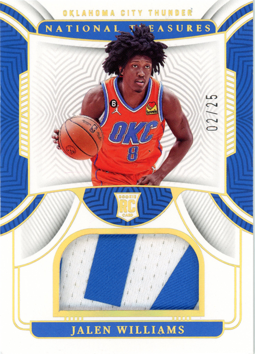 Jalen Williams trading card