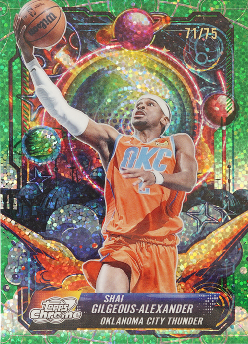 Shai Gilgeous-Alexander trading card