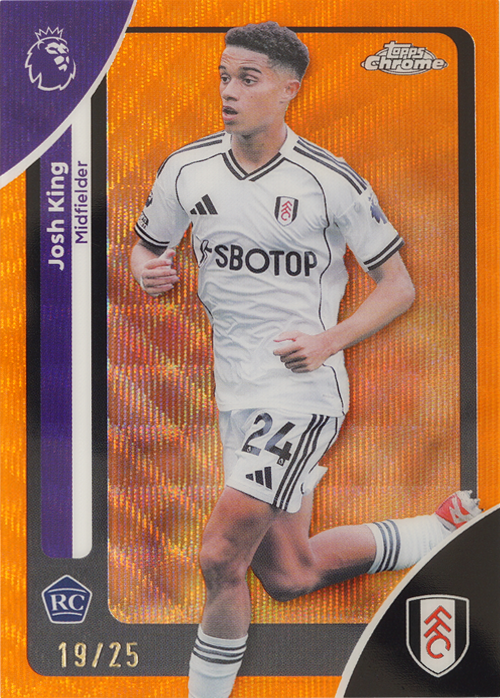 Josh King trading card