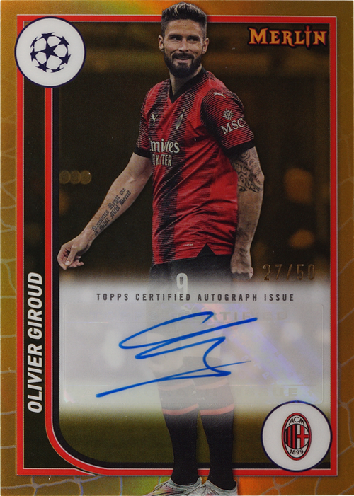 Olivier Giroud trading card