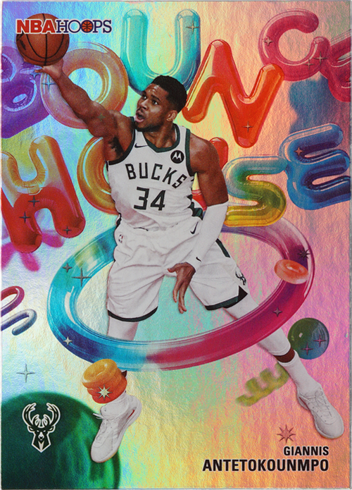 Giannis Antetokounmpo trading card