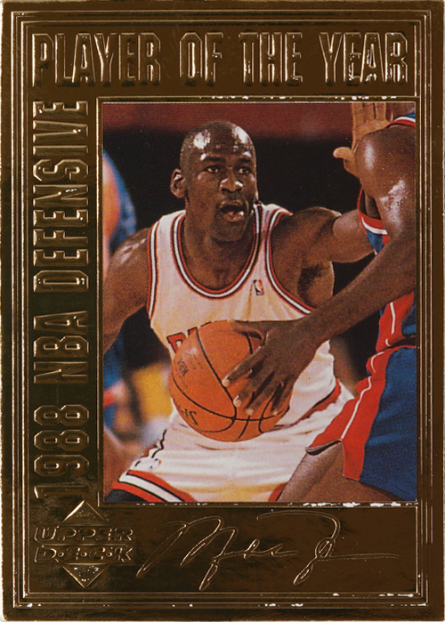 Michael Jordan trading card