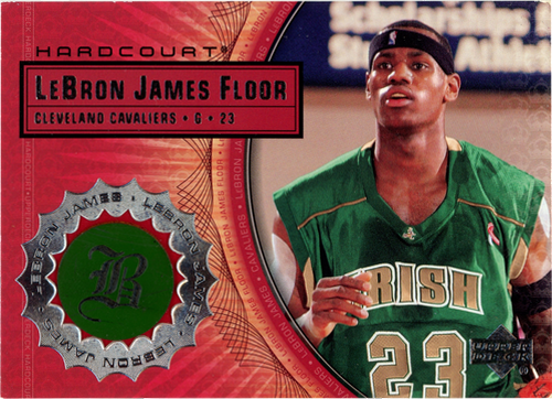 Lebron James trading card