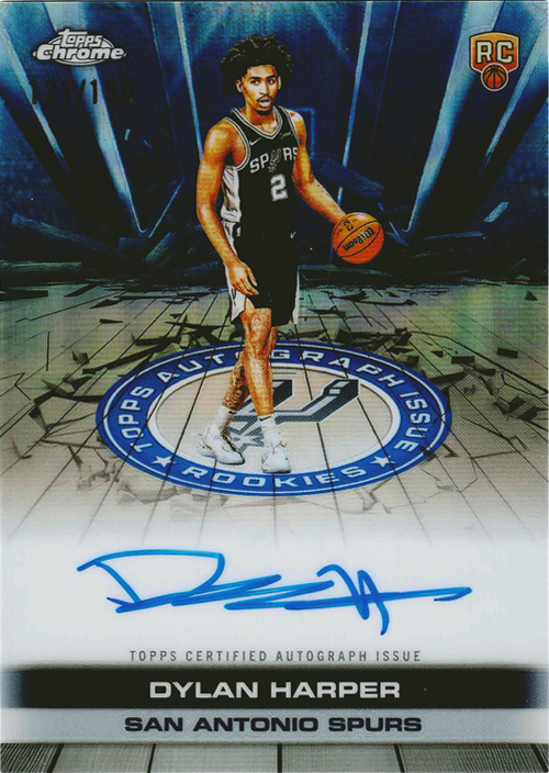Dylan Harper trading card
