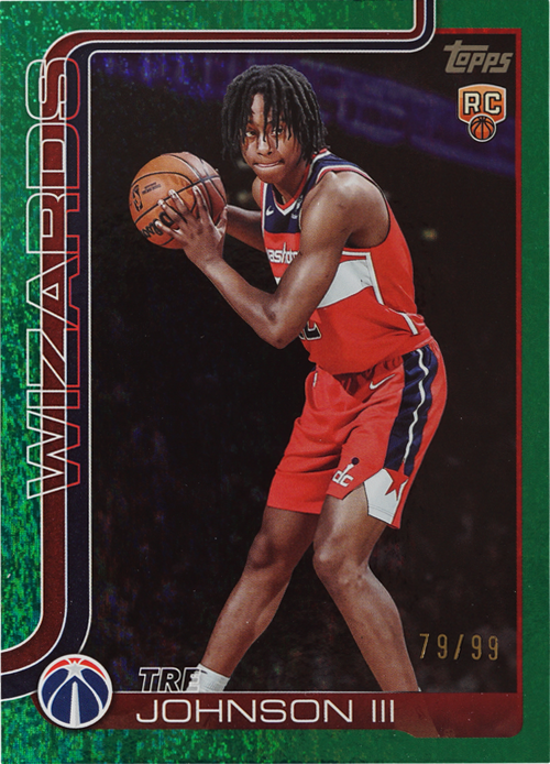 Tre Johnson III trading card