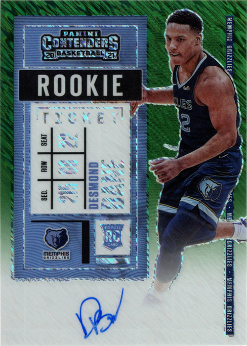 Desmond Bane trading card