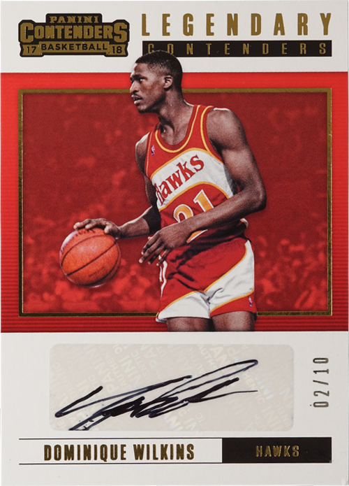 Dominique Wilkins trading card