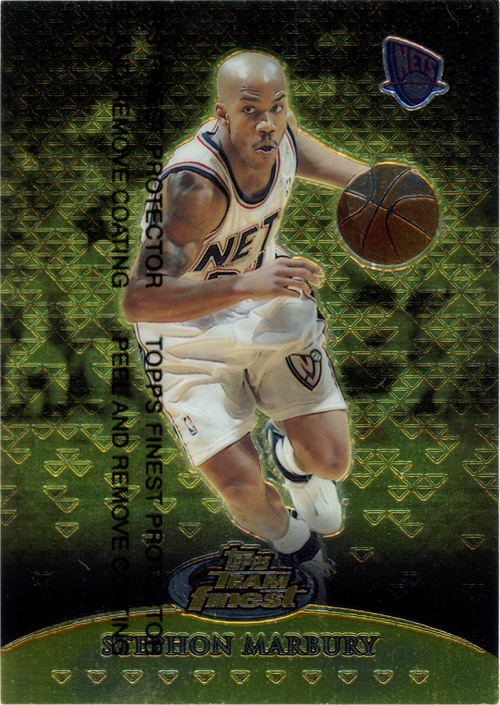 Stephon Marbury trading card