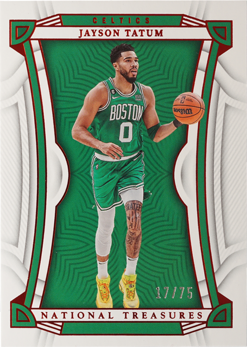 Jayson Tatum trading card