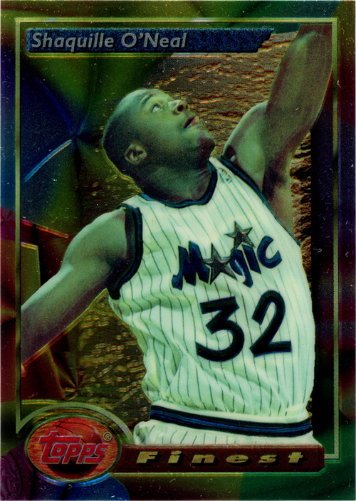 Shaquille O'Neal trading card