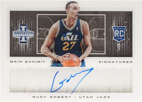 Rudy Gobert trading card
