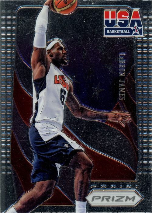 LeBron James trading card