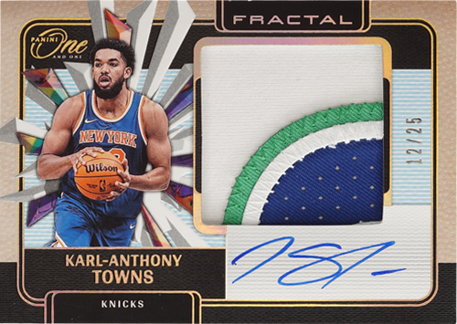 Karl-Anthony Towns trading card