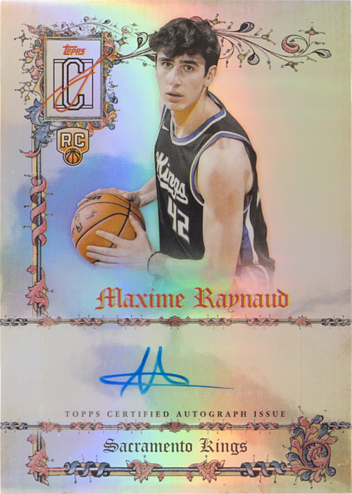 Maxime Raynaud trading card