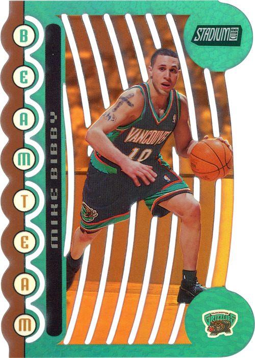 Mike Bibby trading card