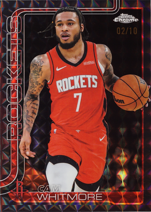 Cam Whitmore trading card