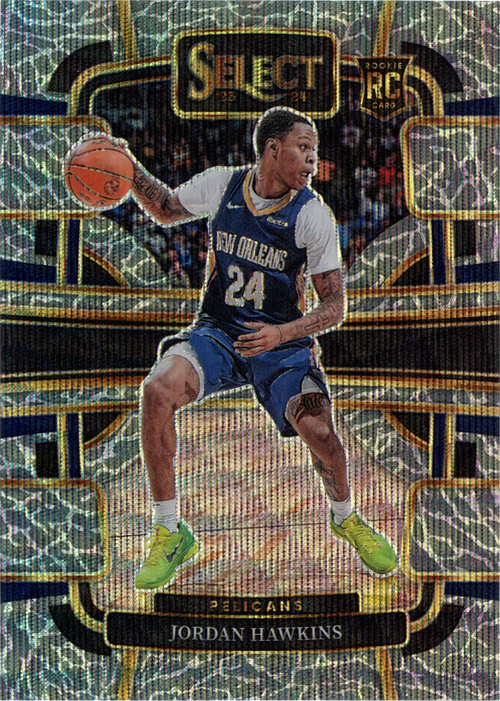 Jordan Hawkins trading card