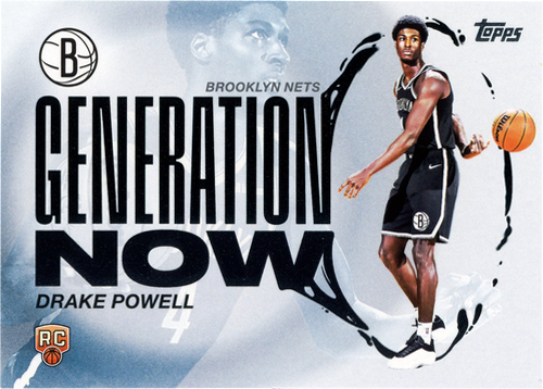 Drake Powell trading card