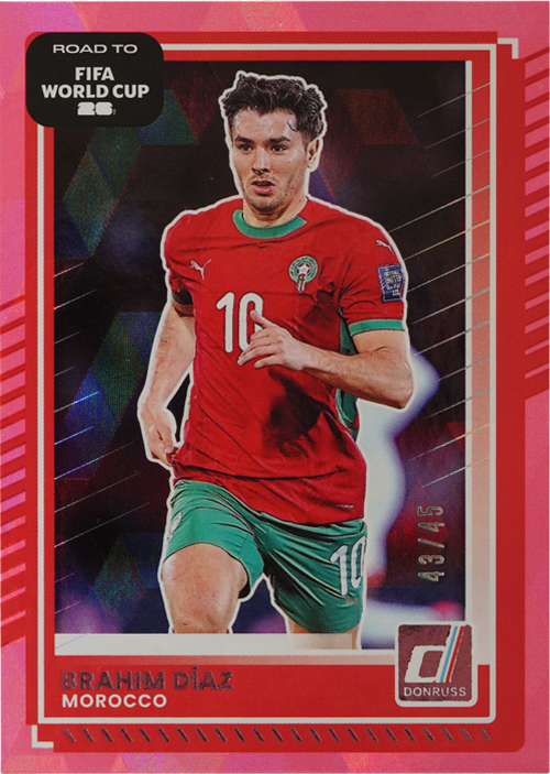 Brahim Diaz trading card