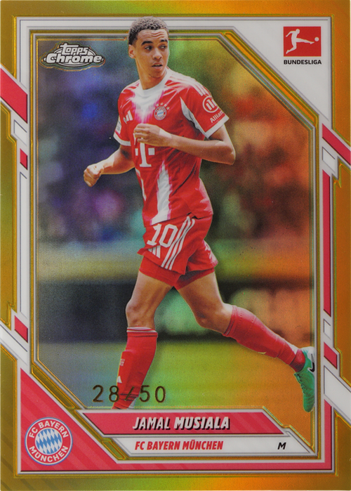 Jamal Musiala trading card