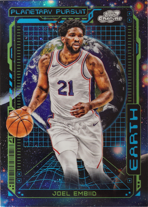 Joel Embiid trading card
