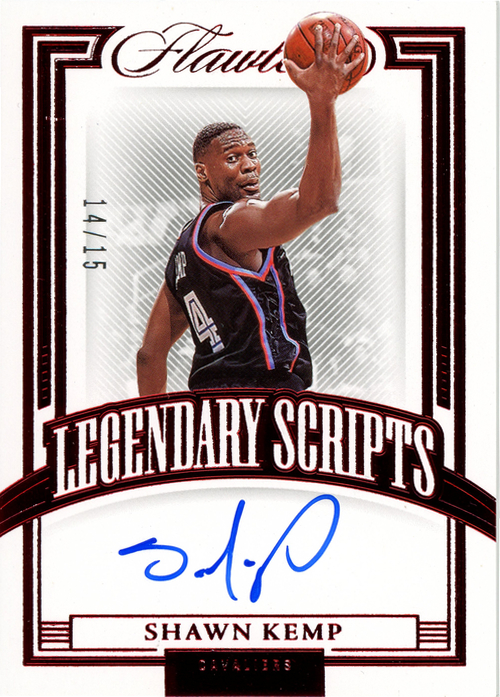 Shawn Kemp trading card
