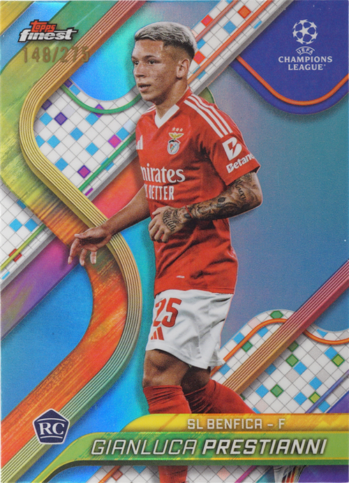 Gianluca Prestianni trading card